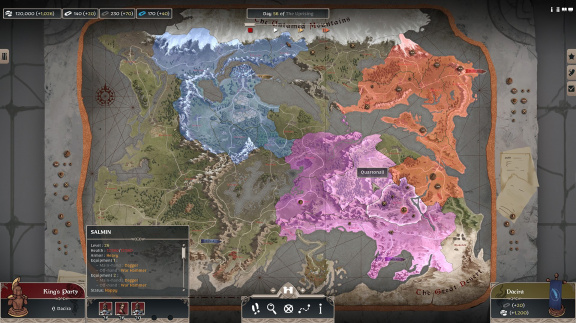 Indonéské tahové RPG Forged of Blood se chlubí propracovanou magií i strategickou mapou