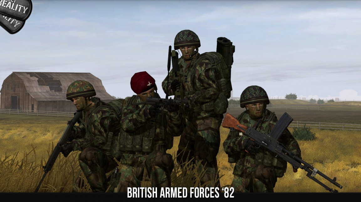 Project Reality přidává válku o Falklandy včetně nové techniky a mapy