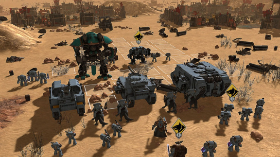 Tahovka Warhammer 40,000: Sanctus Reach připomíná, že bitva s Orky je za rohem