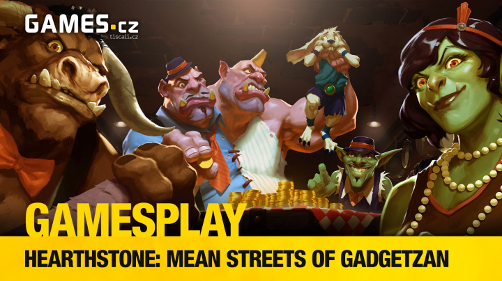 GamesPlay: představujeme kartičky z rozšíření Mean Streets of Gadgetzan pro Hearthstone