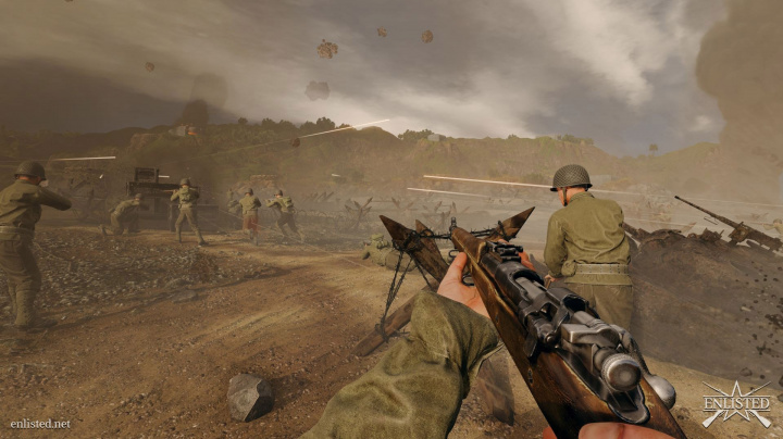 Gaijin představuje Enlisted – multiplayerovou střílečku z 2. světové pro více než 100 hráčů
