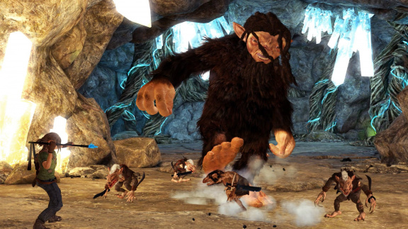V akční adventuře Troll and I bojujete proti lidem a nestvůrám