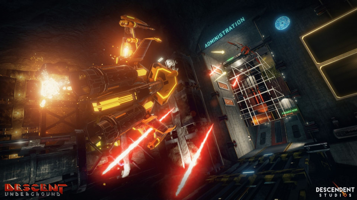 Descent: Underground si s velkým patchem odbyl premiéru na GOG