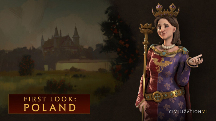 Polsko povede v Civilization VI Hedvika z Anjou s okřídlenými husary v čele