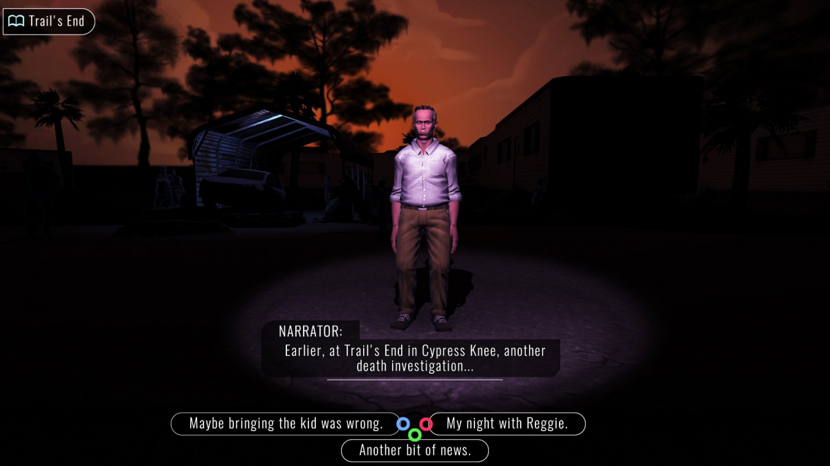 Divadelní detektivka Knee Deep z prostředí floridských bažin vychází i na konzole