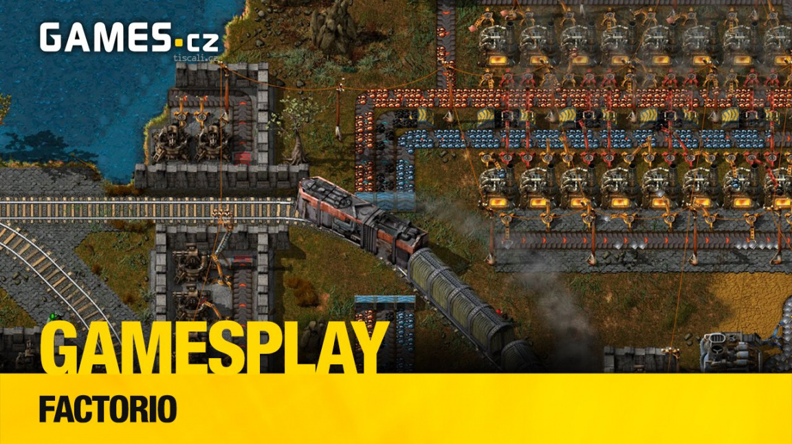 GamesPlay: hrajeme českou real-time strategii Factorio