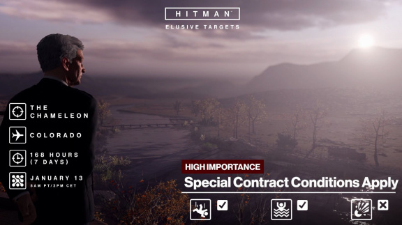 V další Elusive Target misi pro Hitmana musíte zlikvidovat Richarda M. Foremana