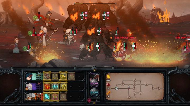 Tvůrci série Trine chystají roguelike strategii Has-Been Heroes o partě vyčpělých hrdinů