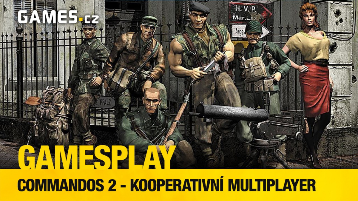 GamesPlay: hrajeme Commandos 2 v kooperaci