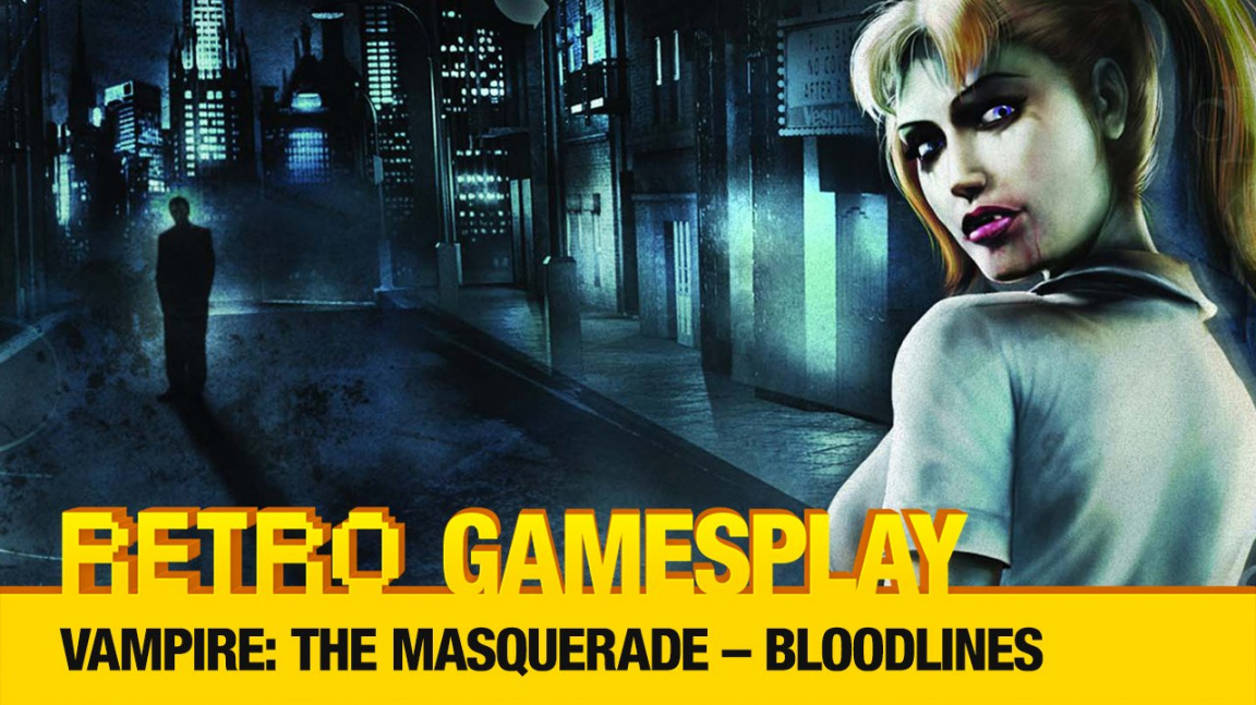 Čtenářský Retro GamesPlay: hrajeme upírské RPG Vampire: The Masquerade – Bloodlines
