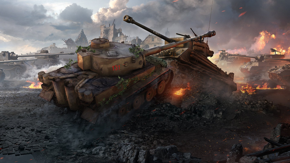 Získejte zdarma prémiové tanky Sherman Fury a Tiger 131 pro konzolové verze World of Tanks