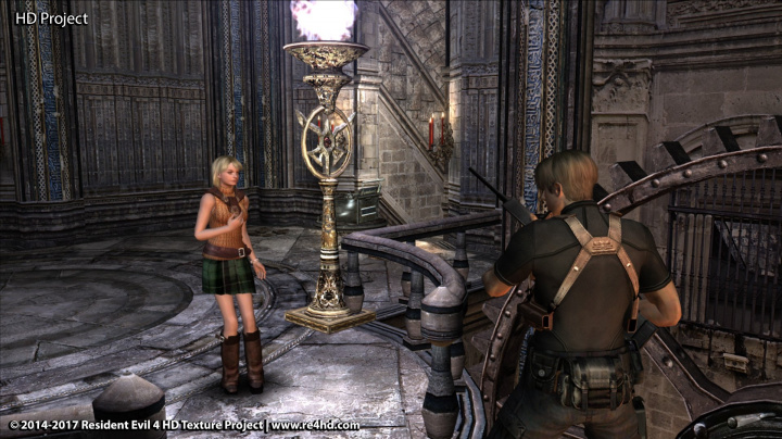 Resident Evil 4 jak ho neznáte - HD mod zkrášlí hradní část hry už na konci března
