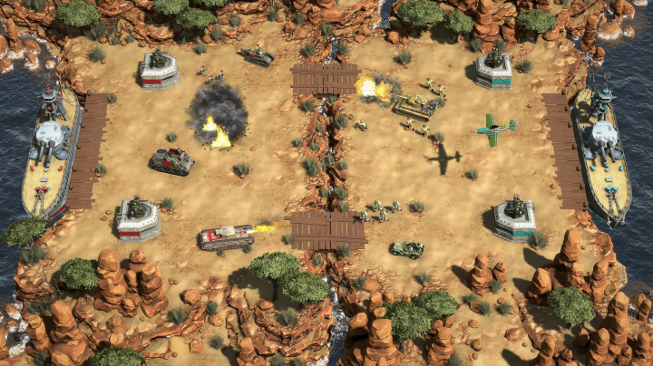 Druhoválečná strategie Battle Islands: Commanders skloubí tower defense a karetní hru