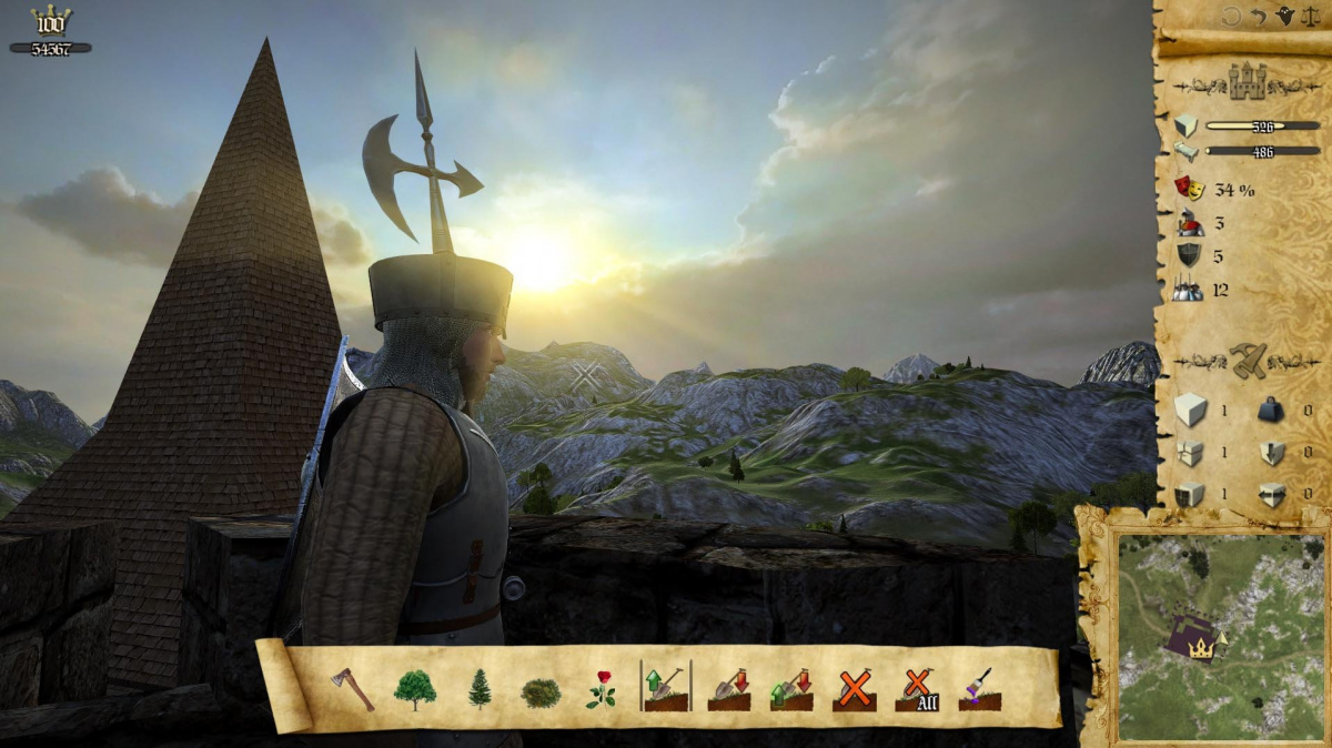 V českém titulu World of Castles stavíte hrad, a pak o něj válčíte