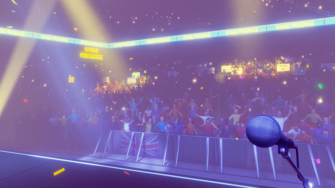 Stage Presence je jako Guitar Hero naruby, s možností sabotovat cizí koncert