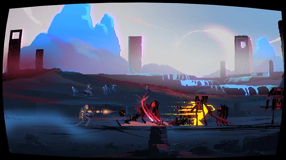 V retro akci Narita Boy musíte zachránit počítačovou hru před zkázou