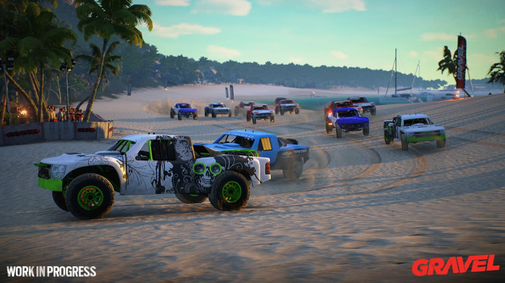 Pokud vám chybí závodní arkády, právě vyšel off-roadový Gravel