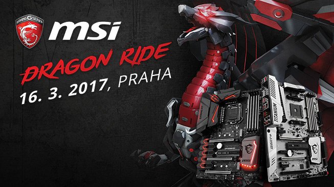 Zúčastni se MSI Dragon Ride