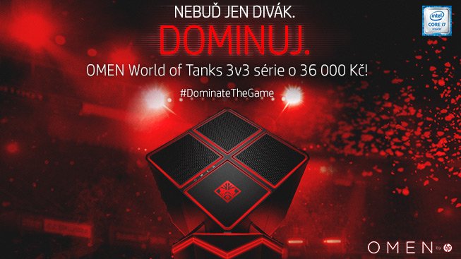 Zúčastni se OMEN World of Tanks turnaje a vyhraj 36 000 Kč