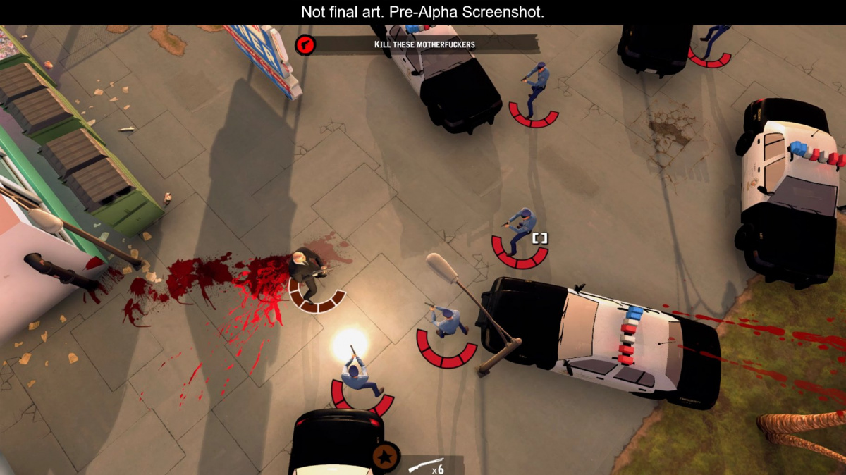 Chystá se herní adaptace Tarantinových Gaunerů ve formě top-down střílečky