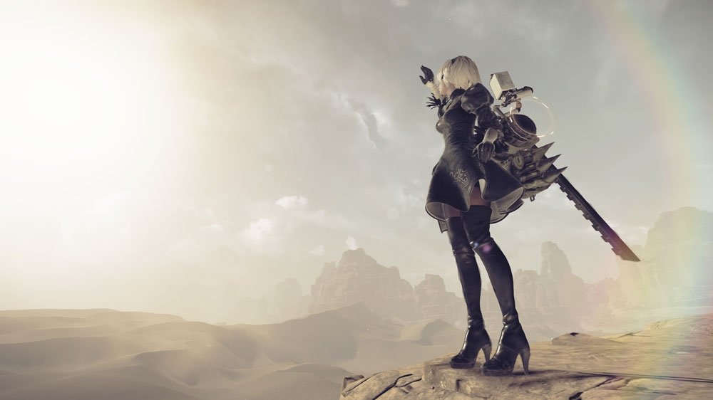 Vynikající akční adventura Nier: Automata vyšla na PC