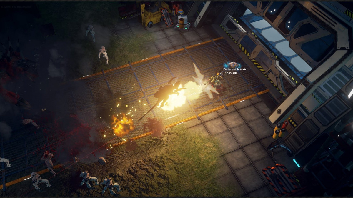 Ve střílečce Solstice Chronicles: MIA se utkají hordy mutantů s mariňákem a jeho dronem