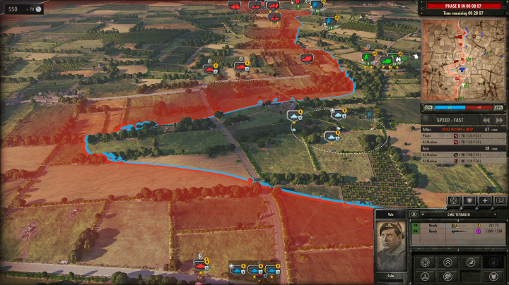 Steel Division: Normandy 44 přinese pohyblivou frontu, bez které se žádný stratég neobejde