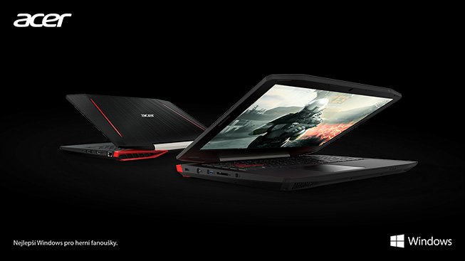 Herní notebook Acer Aspire VX 15: dostupné hraní na cestách