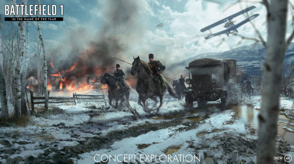 Co čeká hráče Battlefield 1 - systém čet, spousta vylepšení a boj na ruské frontě ve jménu cara