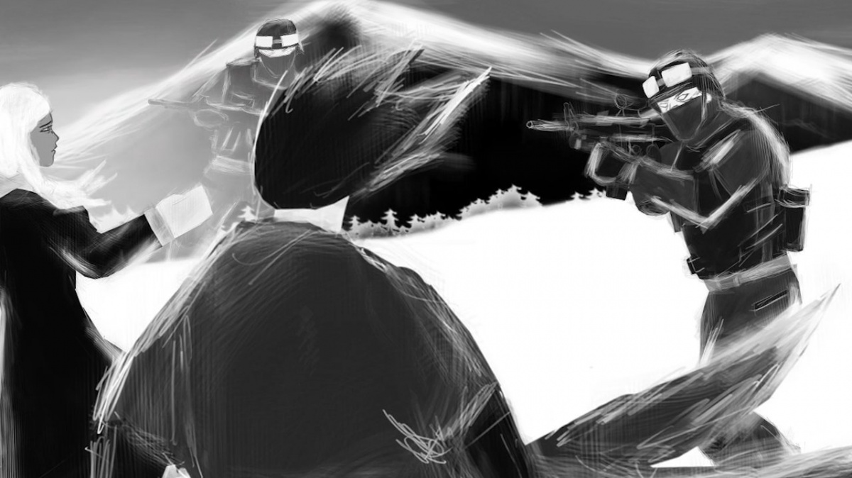 The Man Came Around vypráví o zoufalých uprchlících z fašistického státu