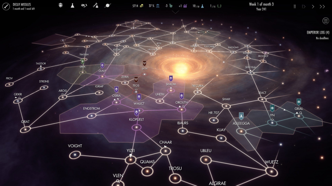 Příští týden se vydejte ovládnout galaxii ve 4X strategii Dawn of Andromeda