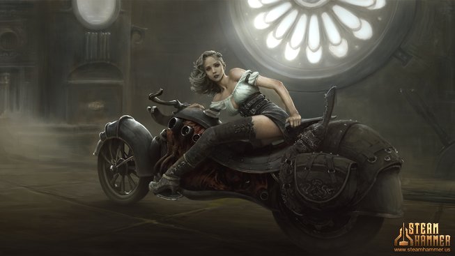 Ve steampunkové onlinovce Steam Hammer bojujete i pomocí vzducholodí
