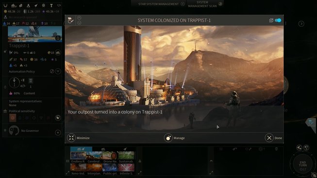 Endless Space 2 těsně před vydáním ukazuje nástrahy vesmírné kolonizace