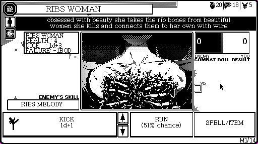 Retro RPG World of Horror skládá poctu mistru hororu Džundži Itovi