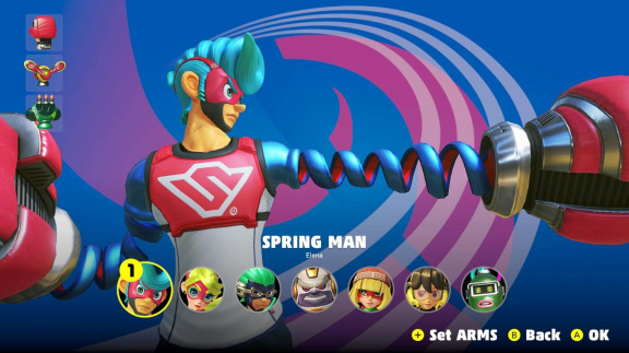 Bojovka Arms pro Nintendo Switch chce pobavit občasné i zkušené hráče