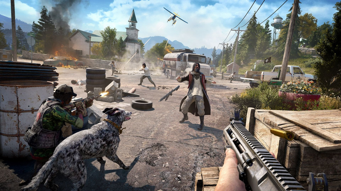 E3 2017: Far Cry 5 nabízí chytrého psa – parťáka a dobře se hraje