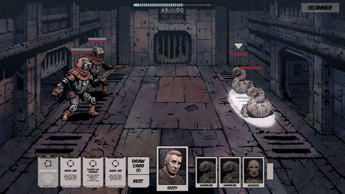 Deep Sky Derelicts připomíná Darkest Dungeon v prostředí vesmírných lodí