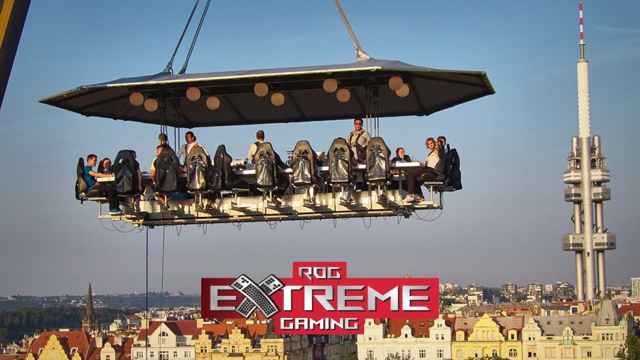 ROG Extreme Gaming VI: česko-německá pařba v oblacích!