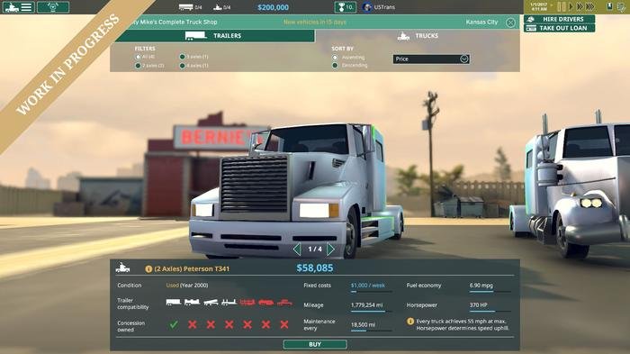 TransRoad: USA, kamionový nástupce lodního manažeru TransOcean, dorazí na podzim