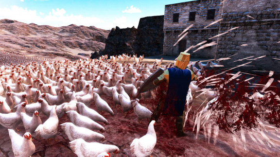 Ultimate Epic Battle Simulator zodpoví věčnou otázku, zda by slepice dokázaly uklovat římskou legii