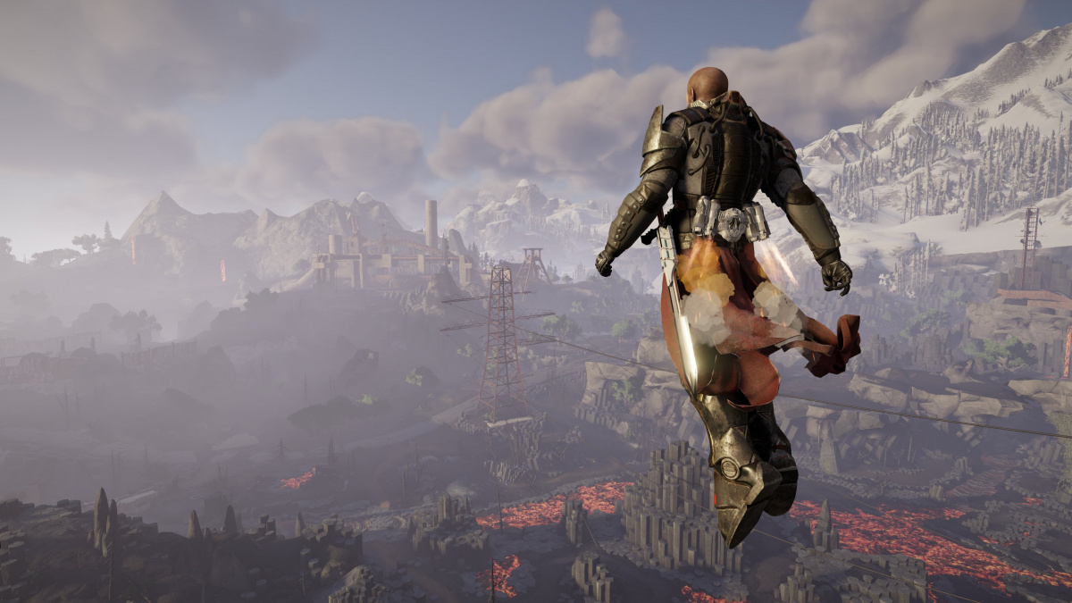 RPG Elex je plné pestrých soubojů a skákání s jetpackem