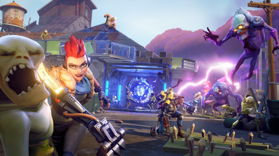 Kooperace Fortnite představuje dva týdny před vydáním své čtyři hrdiny