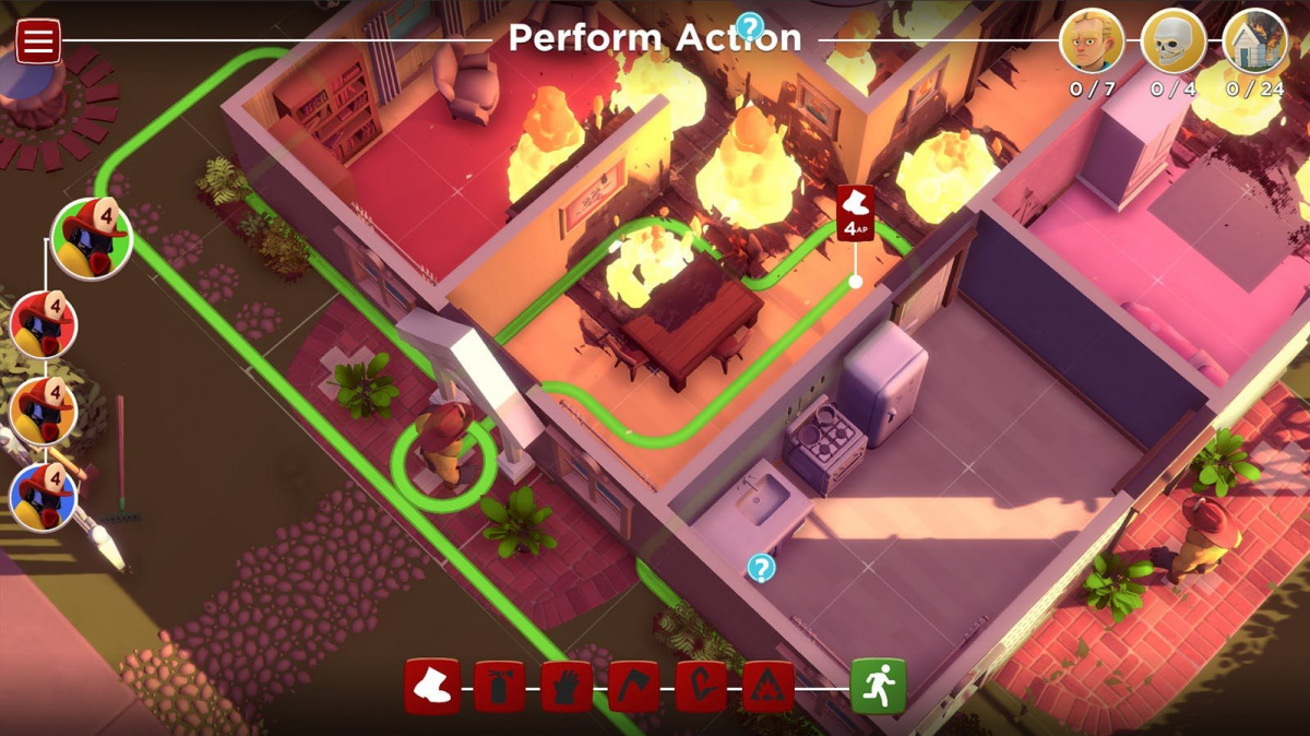 Flash Point: Fire Rescue je tahové hasičské dobrodružství podle známé deskovky