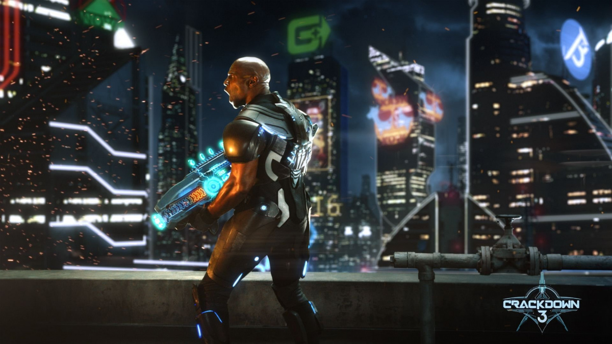 Crackdown 3 žije, hraje v něm Terry Crews a vyjde v listopadu na Xbox One a PC