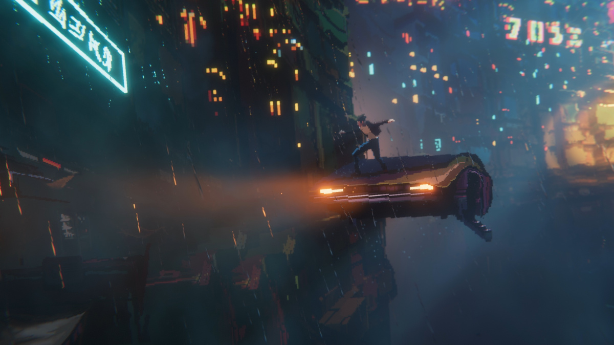 Krásná kyberpunková plošinovka The Last Night má finanční potíže