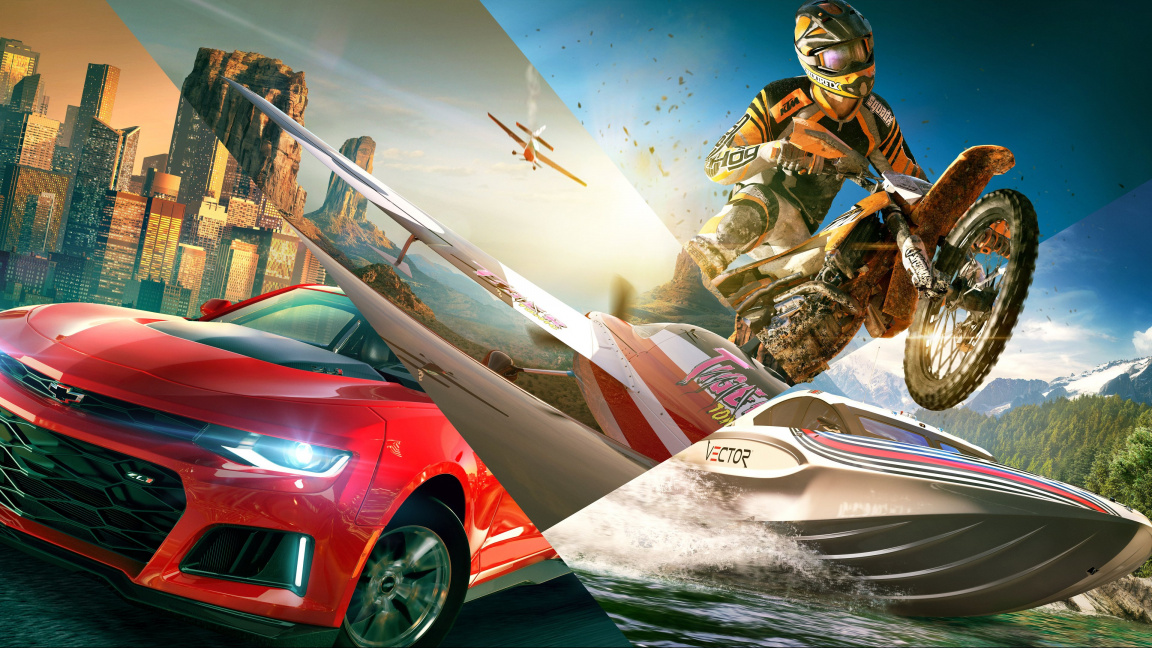 Závodní hra The Crew 2 se vrací do USA a rozšíří svůj záběr o letadla, motorky a čluny