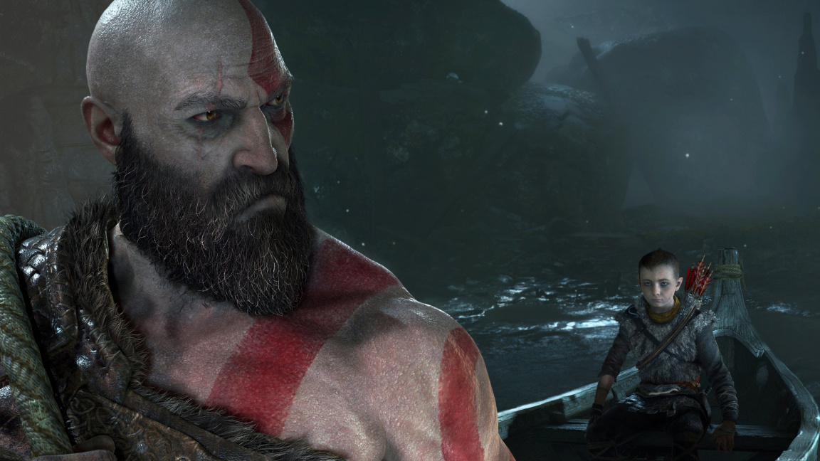 Pět minut záběrů z God of War názorně demonstruje, že se Kratos bez svého synka neobejde