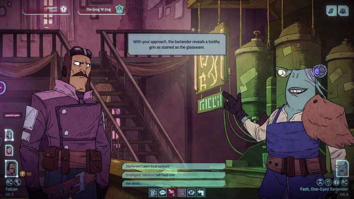 Griftlands od tvůrců Mark of the Ninja připomíná RPG, kde se obchoduje úplně se vším