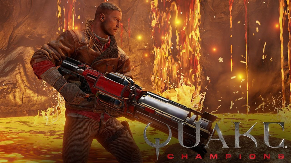 B.J. Blazkowicz bude v Quake Champions drtit nepřátele dvěma zbraněmi najednou