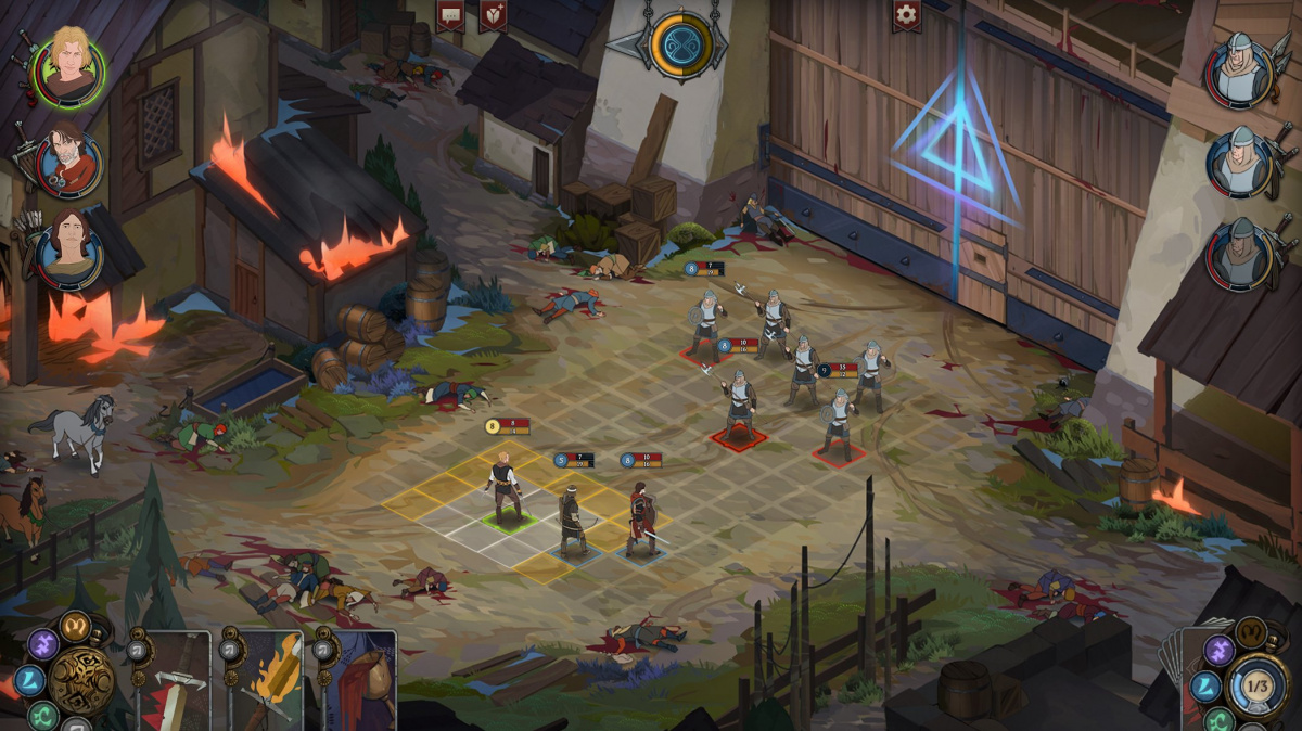 Souboje v příběhovém RPG Ash of Gods se neobejdou bez taktiky a obětí